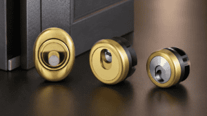 Tre defender magnetici Disec MAG 3G, MR500 e MR500F per porte blindate